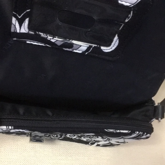 Vera Bradley Turn Lock Shoulder Crossbody Bag in Midnight Paisley - Picture 11 of 13